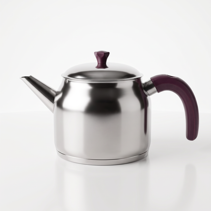 Turkish Stainless Steel Teapot - 1 Liter - Classic