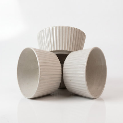 Porcelain Thermal Serving Bowl – Classic Elegant Design – Set of 3 – Oven & Microwave Safe