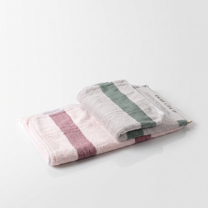 Set of Soft Quick-Drying Microfiber Coral Fleece Hand & Face Towels – Enjoy Life