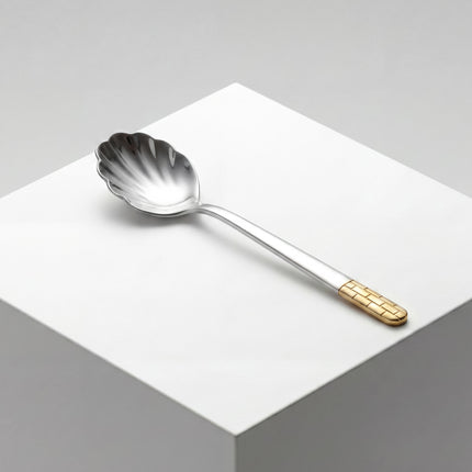 86-Piece Premium 18/10 Stainless Steel Flatware Set - Gold