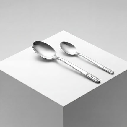 86-Piece Premium 18/10 Stainless Steel Flatware Set - Complete Family Set