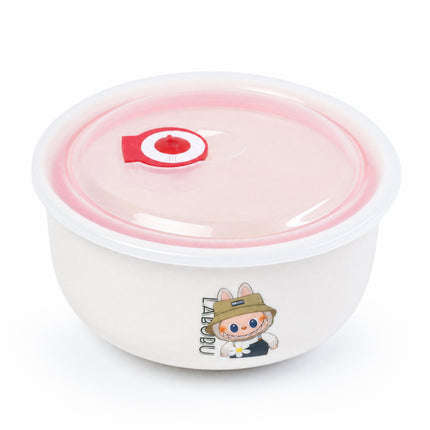3-Piece Porcelain Food Storage Containers - Lobo Shape