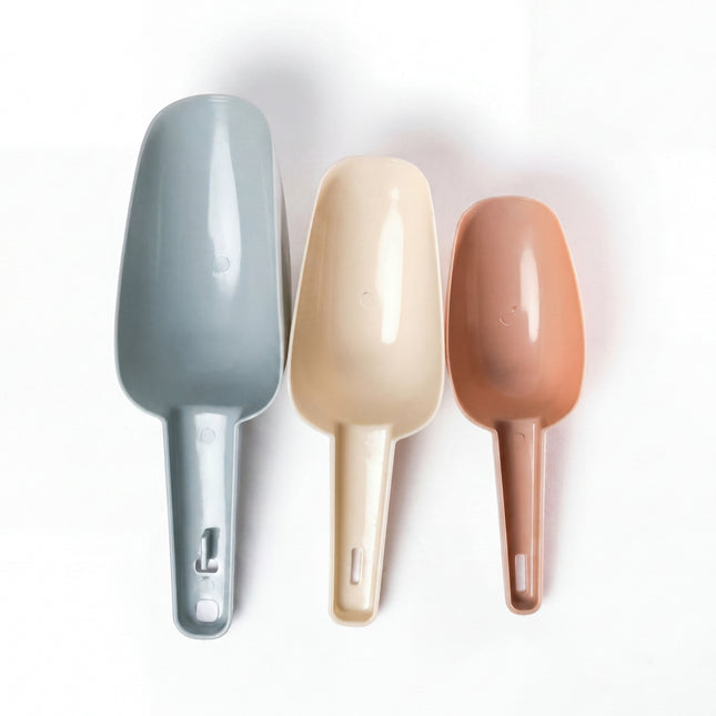 3-Piece Measuring Scoop Set - Multicolor