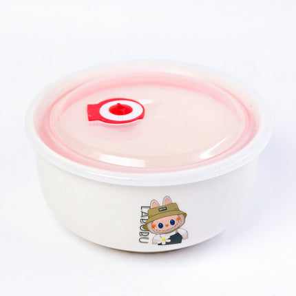 3-Piece Porcelain Food Storage Containers - Lobo Shape