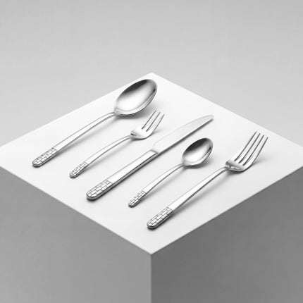 86-Piece Premium 18/10 Stainless Steel Flatware Set - Complete Family Set