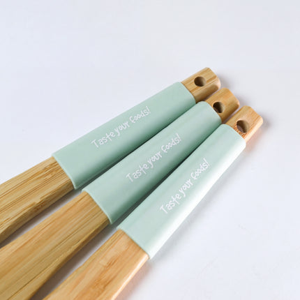 Casasunco 3-in-1 Silicone Kitchen Utensil Set - Grey