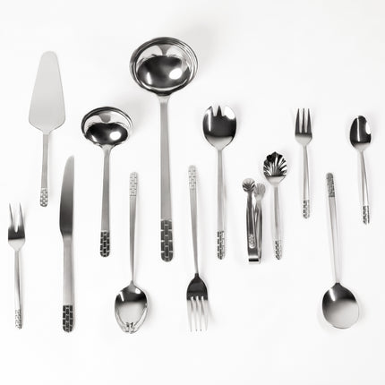 86-Piece Premium 18/10 Stainless Steel Flatware Set - Complete Family Set