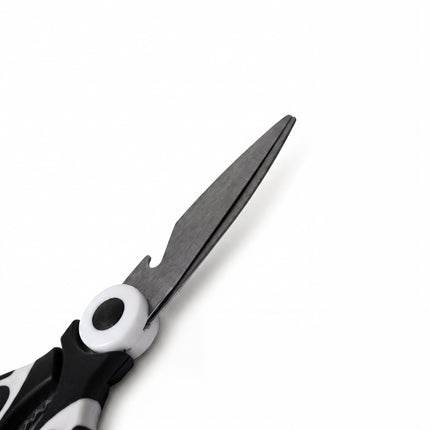 Professional Kitchen Scissors with Protective Cover - Black & White