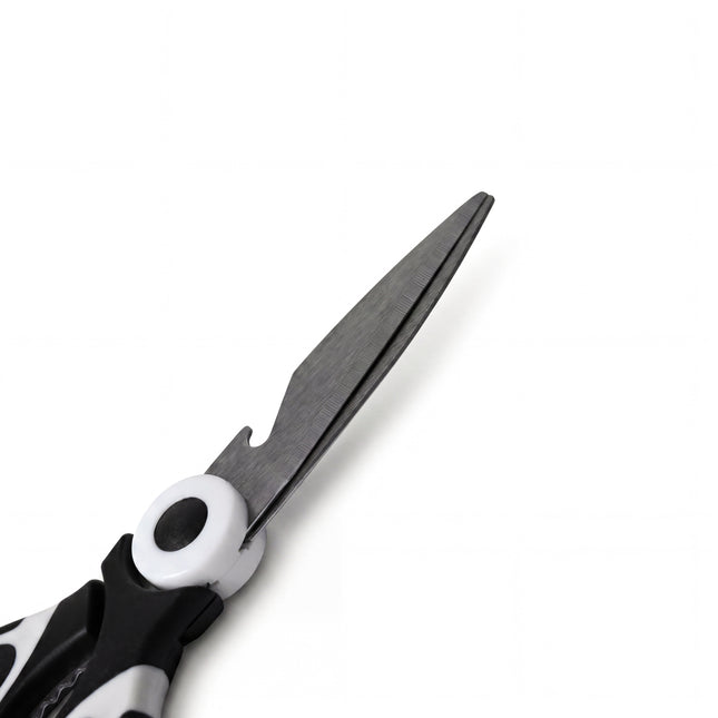 Professional Kitchen Scissors with Protective Cover - Black & White