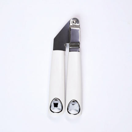 Casasunco Stainless Steel Garlic Press - White
