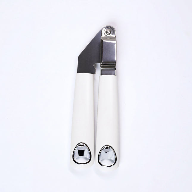 Casasunco Stainless Steel Garlic Press - White