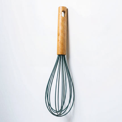 Casasunco 3-in-1 Silicone Kitchen Utensil Set - Baby Blue - With Hanging Hole