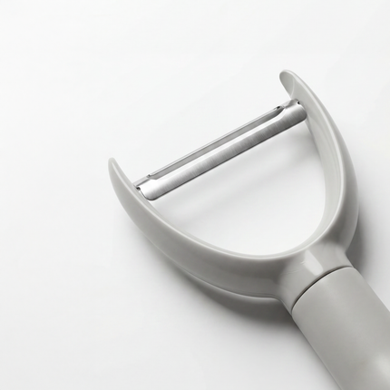 Rotary Stainless Steel Peeler - Gray