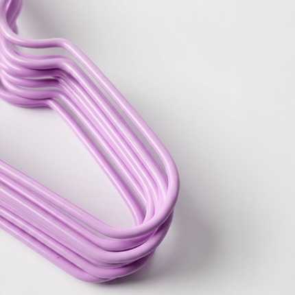 Silicone Suit Hanger 10 Pieces -  Purple