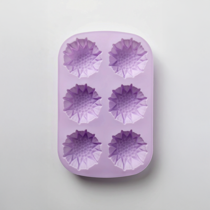 Silicone Cupcake Mold - 6 Cavity