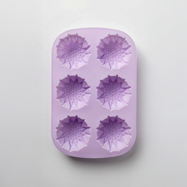Silicone Cupcake Mold - 6 Cavity