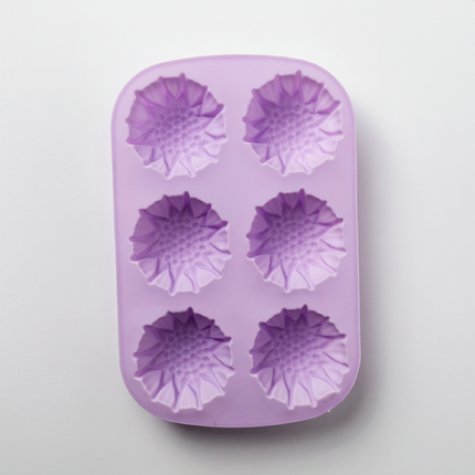 Silicone Cupcake Mold - 6 Cavity