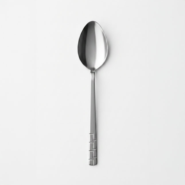 Jumbo Large Serving Spoons Set 3 Pieces - Shiny
