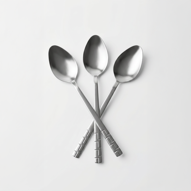 Small Spoons Set (Tea or Coffee) - Shiny