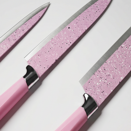 6-Piece Granite Knife Set - Black Granite" & CHAR(10) &
