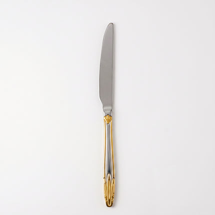 86-Piece Premium 18/10 Stainless Steel Flatware Set - Gold
