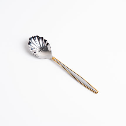 86-Piece Premium 18/10 Stainless Steel Flatware Set - Gold