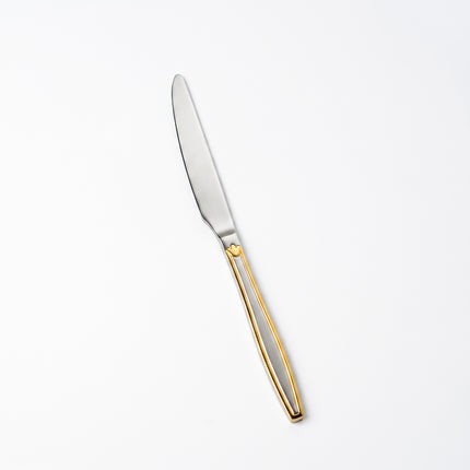 86-Piece Premium 18/10 Stainless Steel Flatware Set - Gold